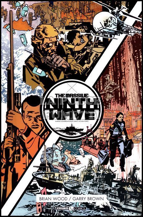 COSMO COMICS # 35 - THE MASSIVE 6: NINTH WAVE